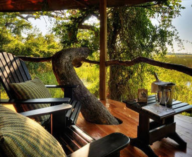 Okavango Delta | Kanana Lodge | veranda