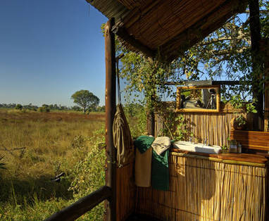 Okavango Delta | Delta Camp | badkamer