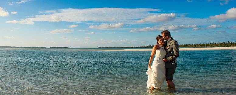 Daniel en Michelle Broekman, One Foot Island Cook eilanden