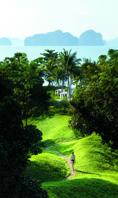 Omgeving bij Phulay Bay, Krabi, Thailand