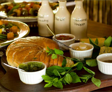 eten bij kwando lagoon