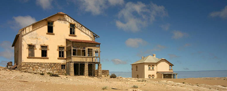 excursie spookstad bij Klein-Aus Vista in Namibië