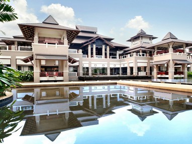 Resort  bij Le Meridien Chiang Rai in Thailand