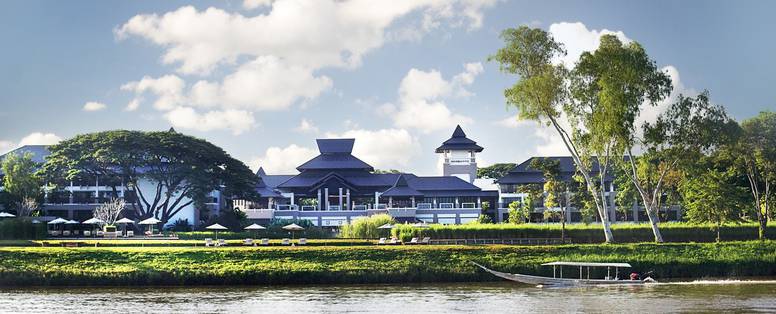 Resort  bij Le Meridien Chiang Rai in Thailand