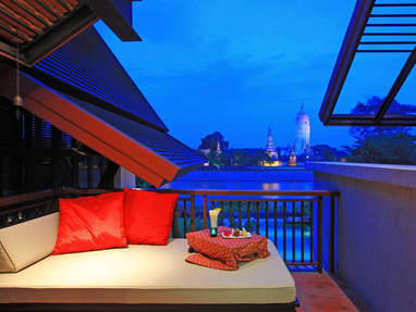 Terras IuDia on the River in Ayuthaya, Thailand