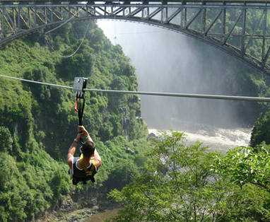 Zambia | Victoria watervallen | Extreme sporten