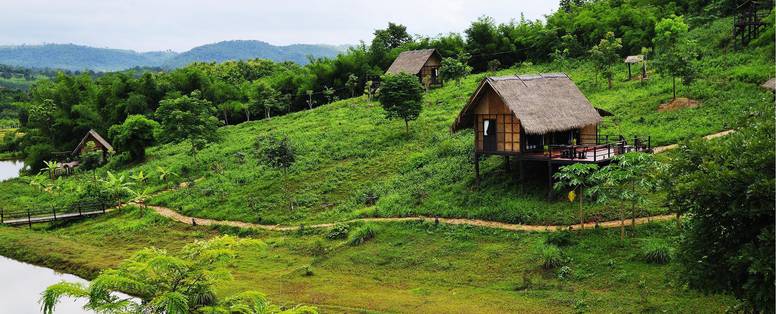 Omgeving bij Phu Na Come Resort, Isaan regio, Thailand