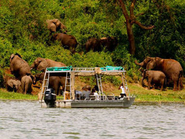Uganda | Queen Elizabeth National Park | Bootsafari