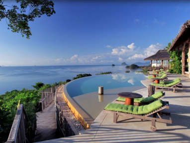 Zwembad bij Six Senses Yao Noi op Koh Yao Noi