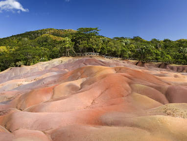 Het bijzondere Seven Coloured Earth of Chamarel