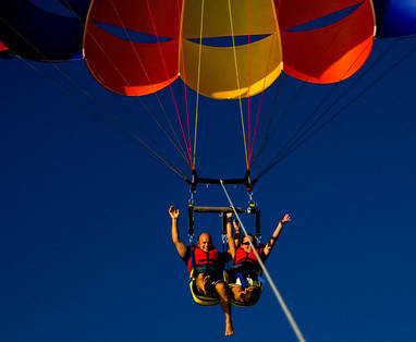 parasailing