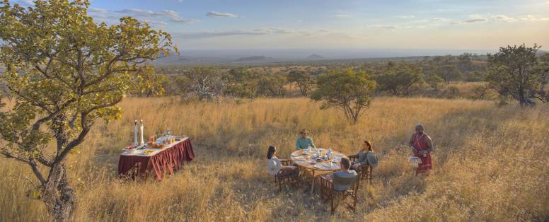 Finch Hattons, ontbijten in de bush
