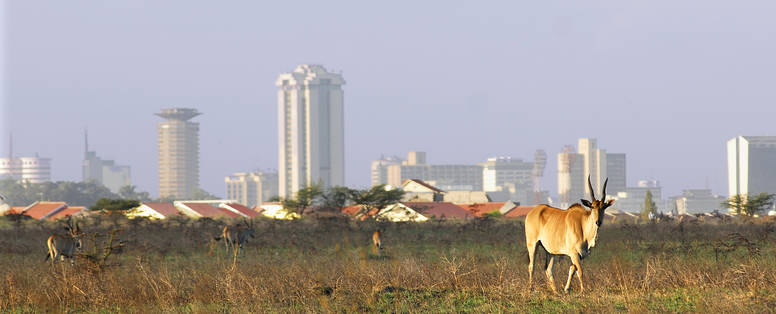 Nairobi, hoofdstad van kenia