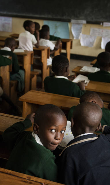 Schoolbezoek vanaf Machweo in Arusha