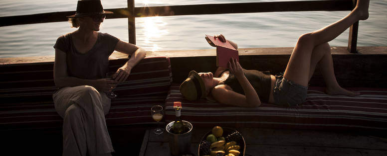 Boottocht op Lake Tanganyika bij Greystoke Mahale