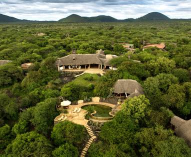 omgeving bij Ol Donyo Lodge in Kenia