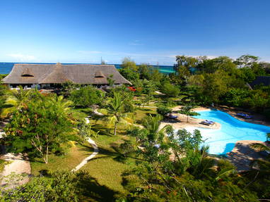 resort bij Kinondo Kwetu in kenia