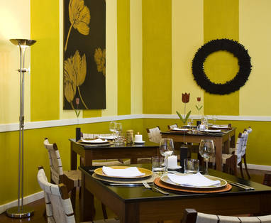 diner bij Villa Margherita in Namibië