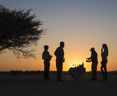 sundowner in etosha 