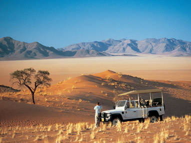 natuur bij Wolwedans Dune Camp in Namibië