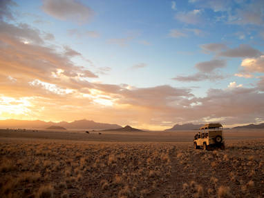 uitzicht bij Wolwedans Dune Camp in Namibië