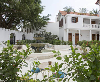 Binnenplaats van Park Hyatt Zanzibar