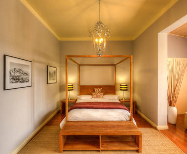 kamer inrichting bij Villa Margherita in Namibië