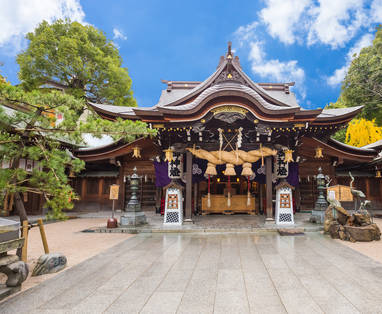 Kyushu Fukuoka-Kushida_shrine