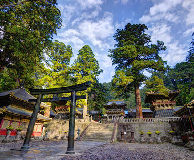 Toshogu shrine bij Nikko in Japan