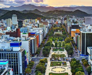 Hokkaido Sapporo__City_view