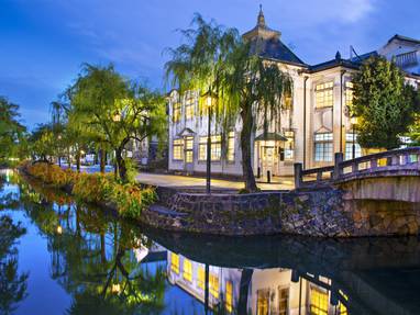 Kurashiki_by_Night