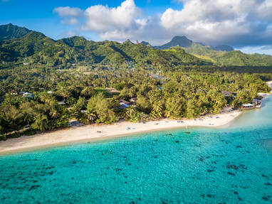 The-Rarotongan-Beach-Resort-Beach-Aerial-View