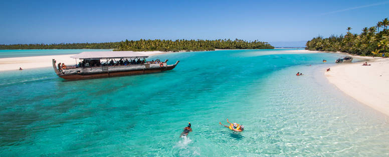 Aitutaki - One Foot Island - Vaka Cruise