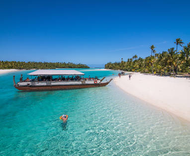 Aitutaki - One Foot Island - Vaka Cruise