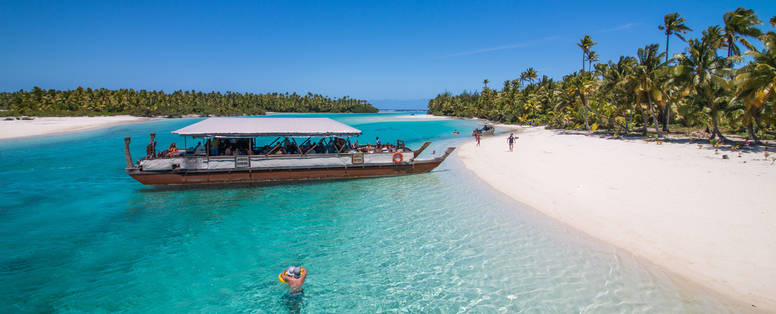 Aitutaki - One Foot Island - Vaka Cruise