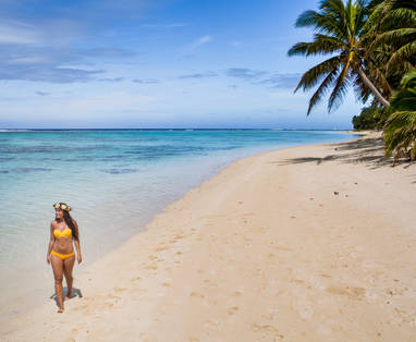 Beach of Rarotonga