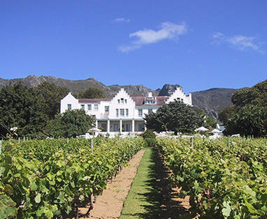 The Cellars Hohenort | Zuid-Afrika | uitzicht
