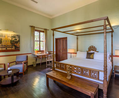 CM_Kratie_Le_Relais_de_Chhlong_slaapkamer_bed_r1