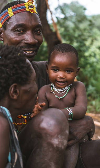 TZ_Gibbs_Farm_bevolking_dorp_Gibbs-Farm-A-young-Hadzabe-child