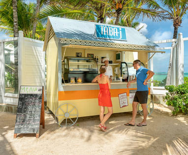 Lekkere gerechten in één van de restaurantjes