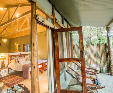 tom's lttle hide bij The Hide in Zimbabwe