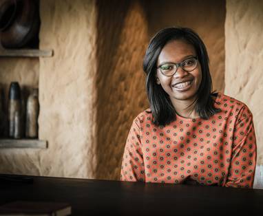 staff bij Omaanda in Namibië