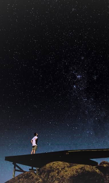 sterren bij Sonop in Namibië