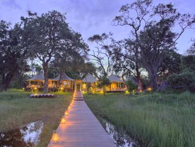 ingang bij Xaranna camp