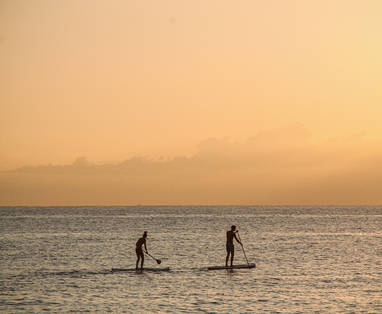 suppen bij Bai San Ho in Vietnam