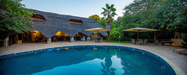 zwembad bij Musango Safari Camp in Zimbabwe