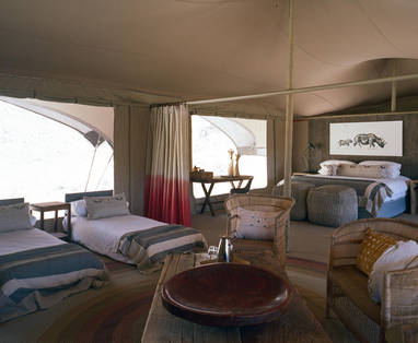 Hoanib Valley Camp familiekamer