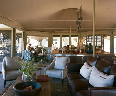 Hoanib Valley Camp lounge