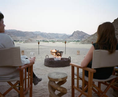 Hoanib Valley Camp vuurplaats 2