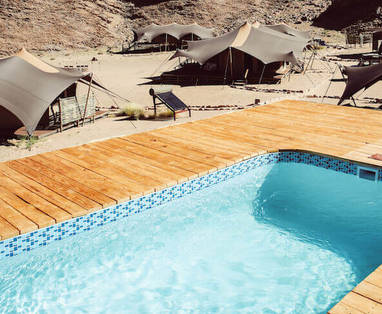 Hoanib Valley Camp zwembad
